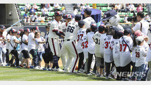 “다른 경기와 달라” 두산-LG, 어린이날 빅매치 풍경