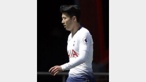 한번 욱했다가… 손흥민 아픔 많은 퇴장