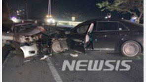택시로 고향집 가던 일가족 음주차량 충돌…6명 사상