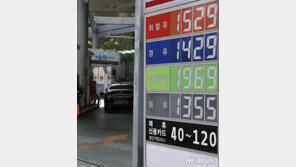 7일부터 유류세 인하 폭 15→7%로 축소…서울 휘발유값 1600원 넘을 수도