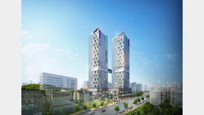  2~3인 가구 생활거주형 중소형 오피스텔 ‘인천 효성해링턴타워 인하’ 