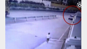 잊을게 따로 있지…고속도로 휴게소서 아이 놓고 가