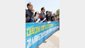 시간강사들 “대학들, 강사·강의 줄여 강사법 무력화”