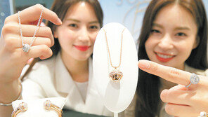 “다이아몬드 116개로 만든 목걸이”