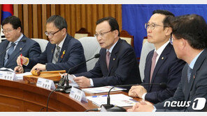 與 “대권 욕심” vs 한국 “홍길동 정부”…국회파행 신경전 고조