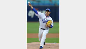 ‘이것이 관록미’ 삼성 윤성환, 1707일 만의 정규이닝 완봉승