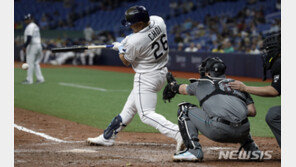 최지만, 애리조나전 대타…2타수 무안타 타율 0.250