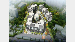   자연친화적인 광주 첫 도시재생사업 모델 ‘호두메마을’ 71세대 분양