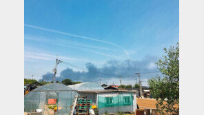 화성 향남 스티로폼 공장서 화재…소방 “진화 작업 중, 인명피해 無”