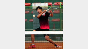 [동아포토]제97회 동아일보기 전국정구대회 남자 일반부, 창녕군청 김태민 우승