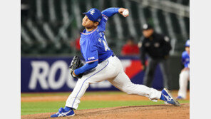 삼성 최지광, 구단 선정 4월 MVP