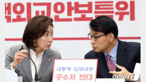 나경원 “文대통령 덕에 北 미사일 장사 쏠쏠”