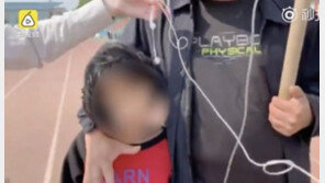 무서운 中 ‘바짓바람’…10세 딸 링거 꽂고 명문학교 견학