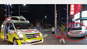 119구급차, 긴급출동 중 ‘무면허·무보험·음주’ 벤츠 차량과 충돌