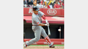 최정, 14년 연속 두 자릿수 홈런…역대 5번째