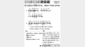 [시사일본어학원]외출하기 딱 좋은 날씨네요.