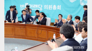 바른미래, 13일 원내대표 선거 후보 등록…2파전 예고