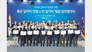 민관협력 ‘일자리 1만개 프로젝트’ 실시