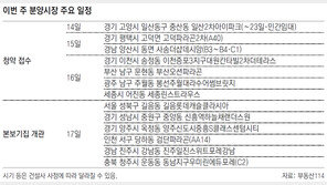 [부동산 캘린더]전국 아파트-오피스텔 6825채 분양