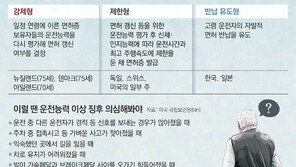 고령운전 면허관리 강화하는 선진국… 운전자에만 맡겨둔 한국