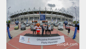 현대차, ‘U20 월드컵 폴란드 2019’ 공식 차량 전달