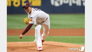 완봉 후 흔들린 이승호, 한화전 6이닝 6실점 첫 패 위기