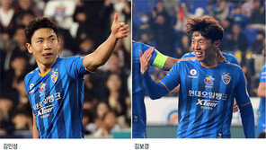득점 1위+도움 1위… 잘나가는 울산 ‘토종 쌍검’