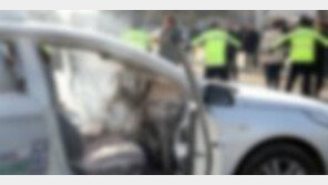 서울광장 인근서 택시기사 분신 사망…車에 ‘타다 OUT’ 스티커