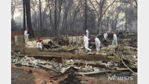 美소방당국 “캘리포니아 산불, 전력사 PG&E 송전선이 원인”