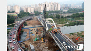 이틀간 출퇴근 차단…크레인 덮친 안양교 15시간만에 통행