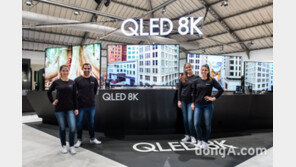 삼성전자, 유럽 최초 초고화질 8K 위성 방송 시연