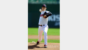 ‘8삼진’ 롯데 김원중, 극복 못한 만루 위기