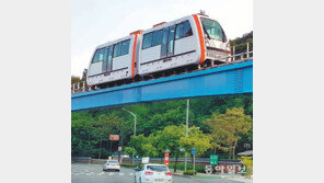 월미궤도차량 시범운행