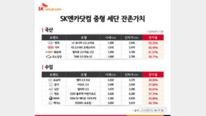 중형세단 중고차 가격…국산차 62%·수입차 57%