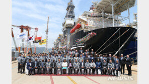 대우조선, ‘소난골 드릴십’ 6년 만에 인도 완료…4800억 확보