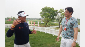 필드 찾은 문경은 감독 “김현준 선배가 골프 스승이셨죠”