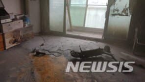 충북 음성 빌라서 ‘펑’…충전 중이던 전동 킥보드서 발화