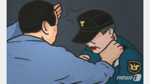 ‘경찰 뺨 때리는 영상’ 남성 2명 구속…공무집행방해 혐의