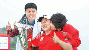 함정우, 121m 샷 이글… 1년전 무너졌던 그가 아니었다