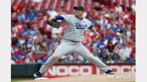‘괴물’ 류현진, 신시내티전 7이닝 무실점…시즌 6승 눈앞
