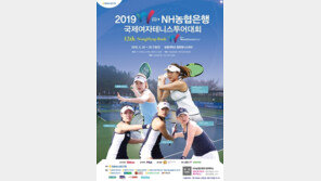 최지희 장수정 등 출전, 농협국제테니스 20일 개막해 7일간 열전