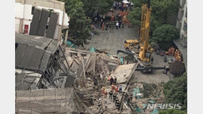 중국 남부 광시서 지붕 무너져 최소 2명 사망…83명 중경상