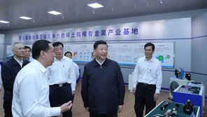 시진핑, 류허 대동 희토류 기업 방문…美에 경고성?