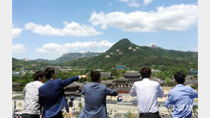 강풍이 밀어낸 미세먼지… 화창한 서울