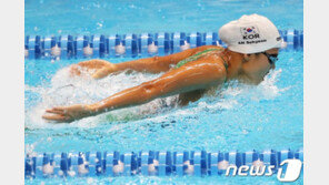 한다경, 여자 자유형 800m 한국 신기록 수립