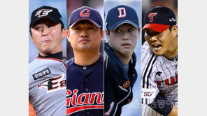 특급 소방수 4인 정우람-손승락-함덕주-정찬헌의 동반시련