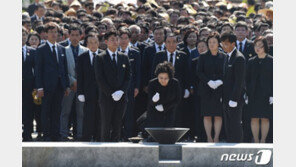 노무현 대통령 10주기 추도식 엄수…“노무현 꿈 향해 정진”