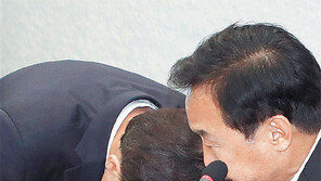 ‘노인비하’ 논란 하태경, 손학규에 90도 인사