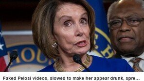 페이스북·트위터, “술 취한 듯한 펠로시 동영상 삭제 안해”
