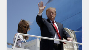 트럼프, 일본 향해 출국…“아베와 무역·군사·北비핵화 논의”